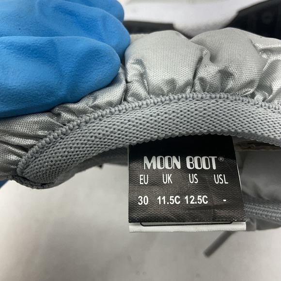 Moon Boot Kids Silver Snow Boots - Picture 9 of 11